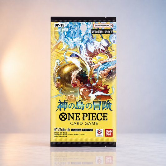 Booster One Piece Card Game OP-15 Adventure on KAMI's Island version japonaise