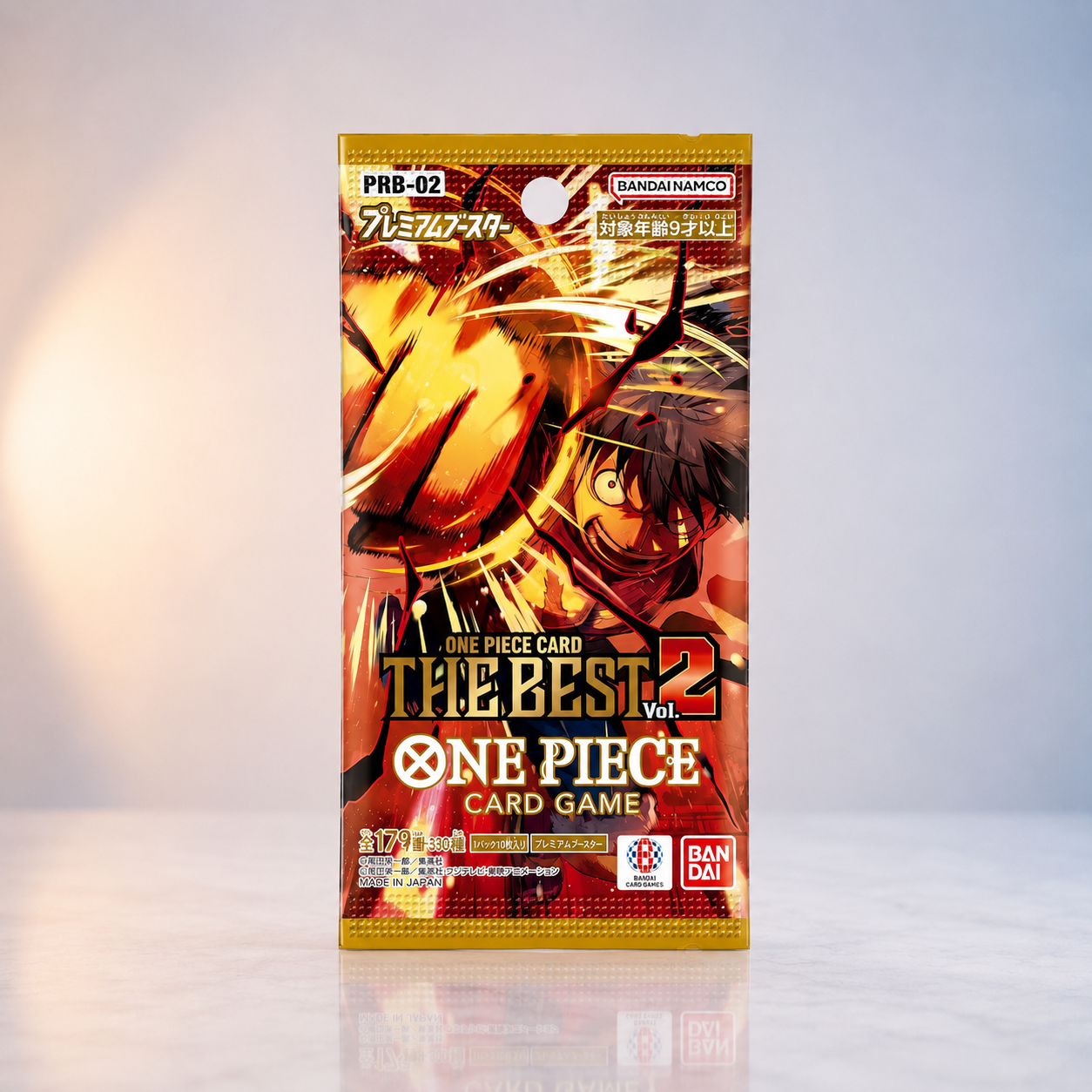 Booster One Piece Card The Best Vol. 2 PRB-02 version japonaise
