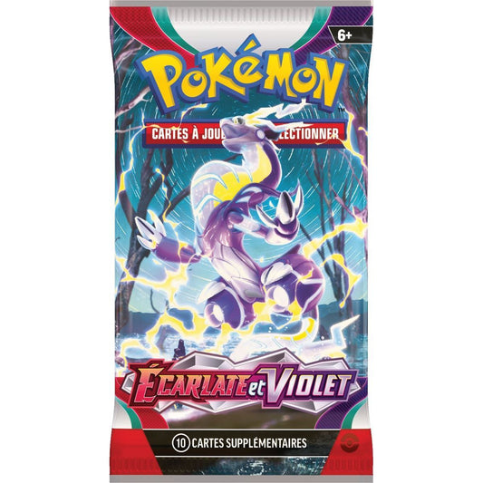 Display Pokémon EV01 Écarlate et Violet vue de côté