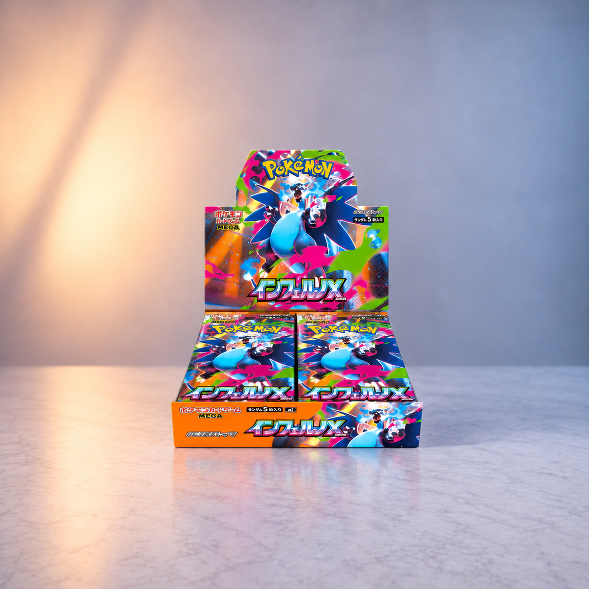 Display Pokémon M2 Inferno X version japonaise scellé