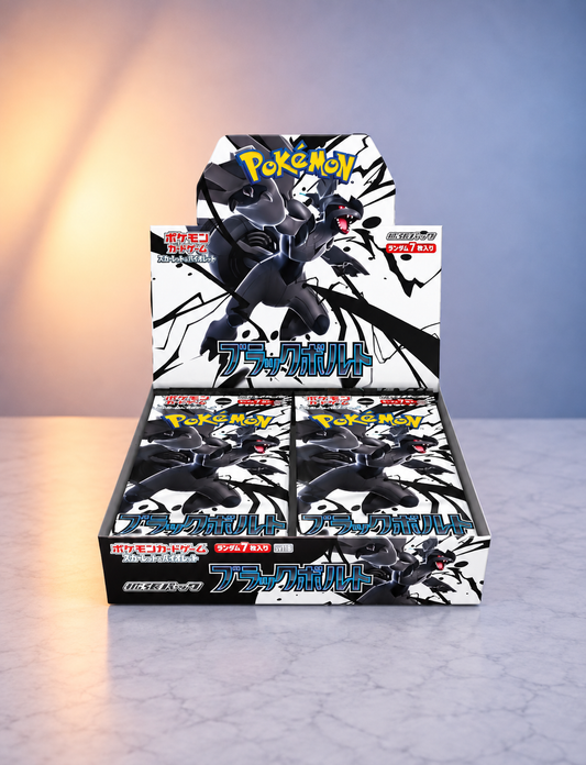 Display Pokémon SV11B Black Bolt DX version japonaise scellé