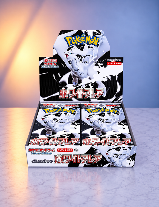 Display Pokémon SV11W White Flare DX version japonaise scellé