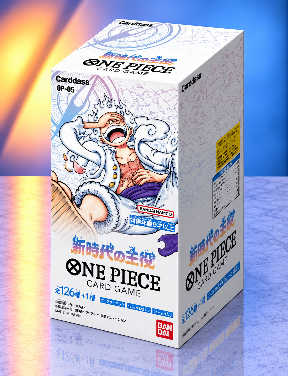 Display One Piece OP-05 Awakening of the New Era version japonaise scellé, 24 boosters