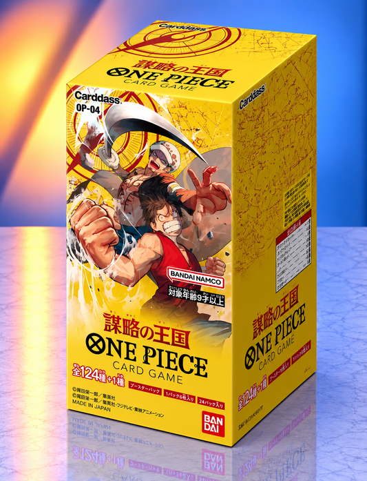 Display One Piece OP-04 Kingdoms of Intrigue – Version Japonaise