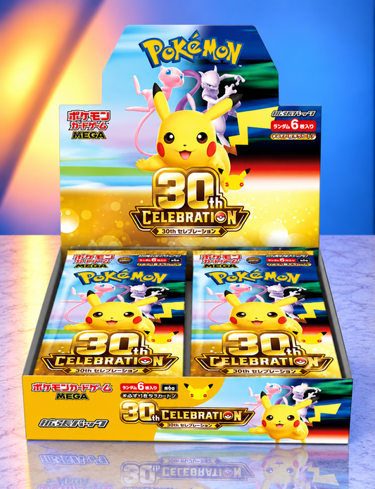 Display Pokémon M6a 30th Celebration version japonaise scellé