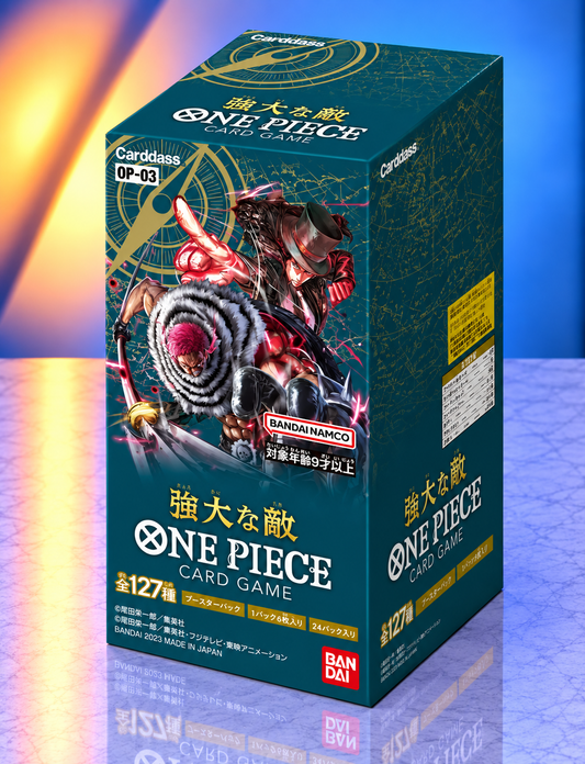 Display One Piece OP-03 Pillars of Strength – Version Japonaise
