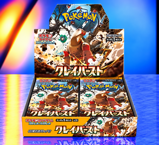 Display Pokémon SV2D Clay Burst version japonaise scellé