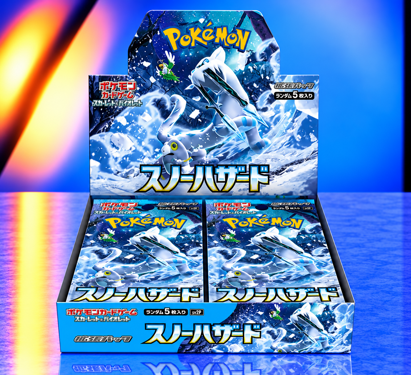 Display Pokémon SV2P Snow Hazard version japonaise scellé