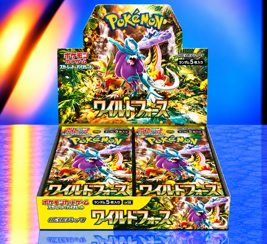 Display Pokémon SV5K Wild Force version japonaise scellé