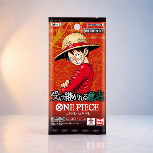 Booster One Piece Card Game OP-13 Carrying on His Will version japonaise