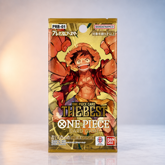 Booster One Piece Card The Best PRB-01 version japonaise