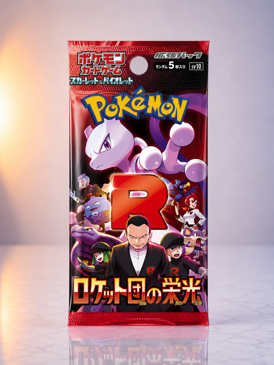 Booster Pokémon SV10 The Glory of Team Rocket version japonaise