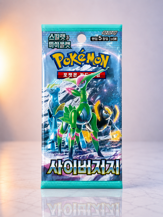 Booster Pokémon SV5M Cyber Judge version coréenne
