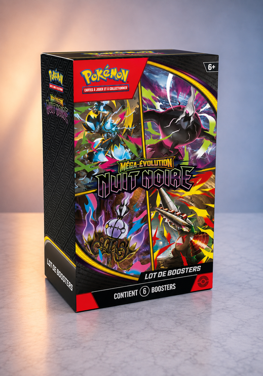 Bundle Pokémon ME05 Nuit Noire version française