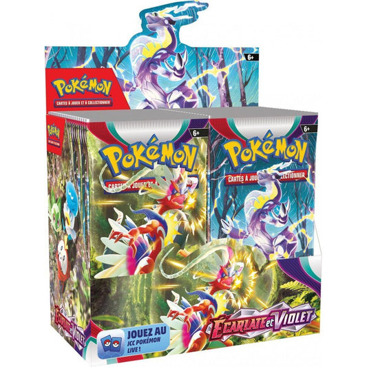 Display Pokémon EV01 Écarlate et Violet face avant