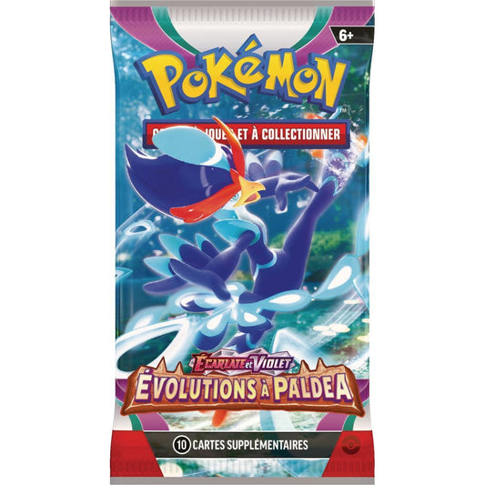 Display Pokémon EV02 Évolutions à Paldea vue de côté