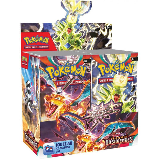 Display Pokémon EV03 Flammes Obsidiennes face avant