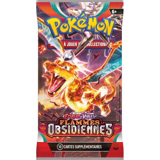 Display Pokémon EV03 Flammes Obsidiennes vue de côté