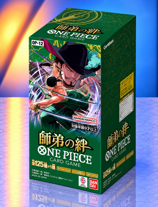Display One Piece OP-12 Legacy of the Master version japonaise scellé, 24 boosters