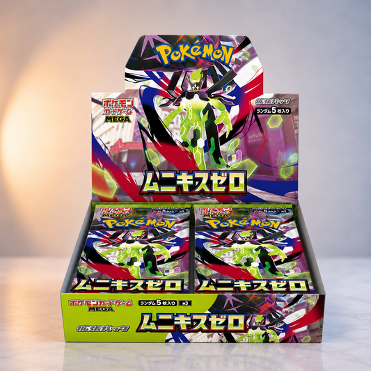Display Pokémon M3 Munikis Zéro version japonaise scellé, 30 boosters