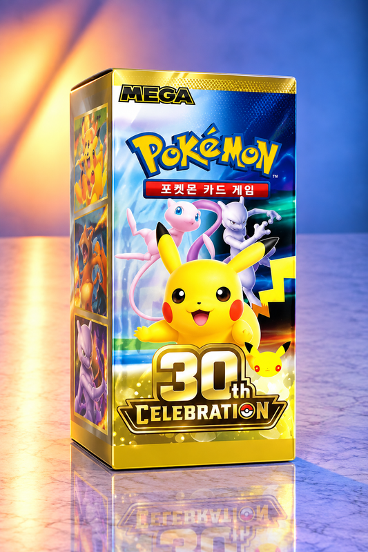 Display Pokémon M6a 30th Celebration version coréenne scellé