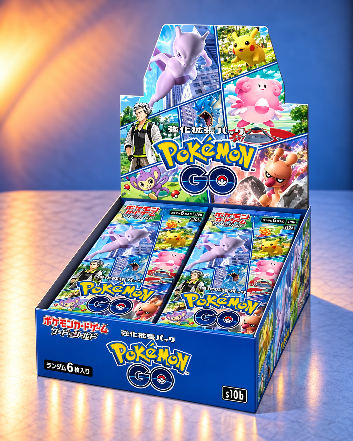 Display Pokémon S10B Pokémon GO version japonaise scellé
