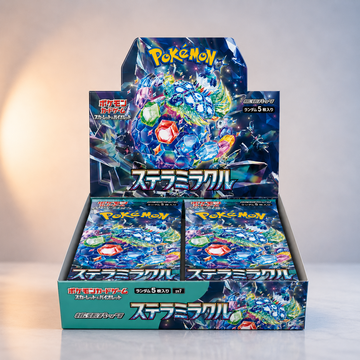 Display Pokémon SV7 Stellar Miracle version japonaise scellé, 30 boosters