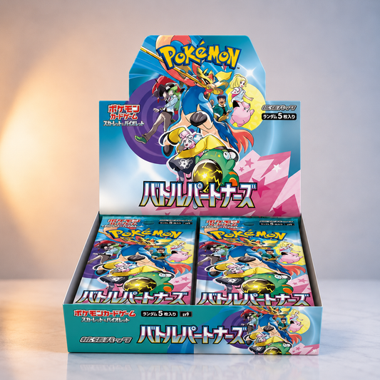 Display Pokémon SV9 Battle Partners version japonaise scellé, 30 boosters