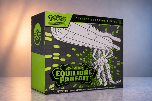 ETB Pokémon ME03 Équilibre Parfait version française scellé, 9 boosters